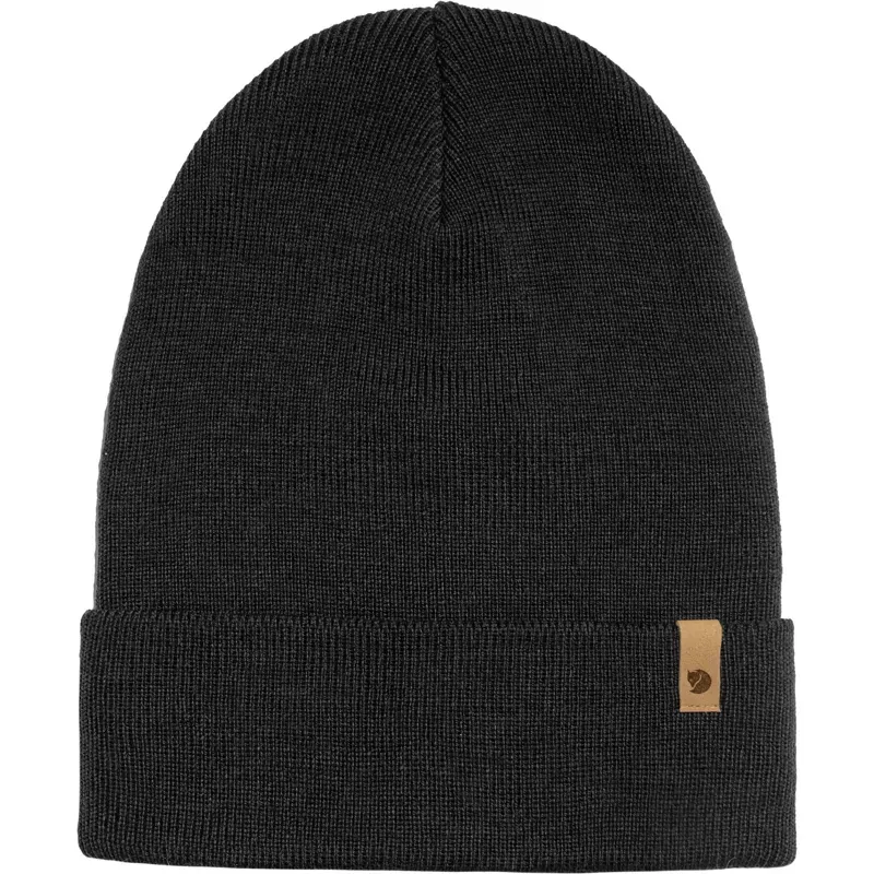 Fjallraven Classic Knit Hat in Black