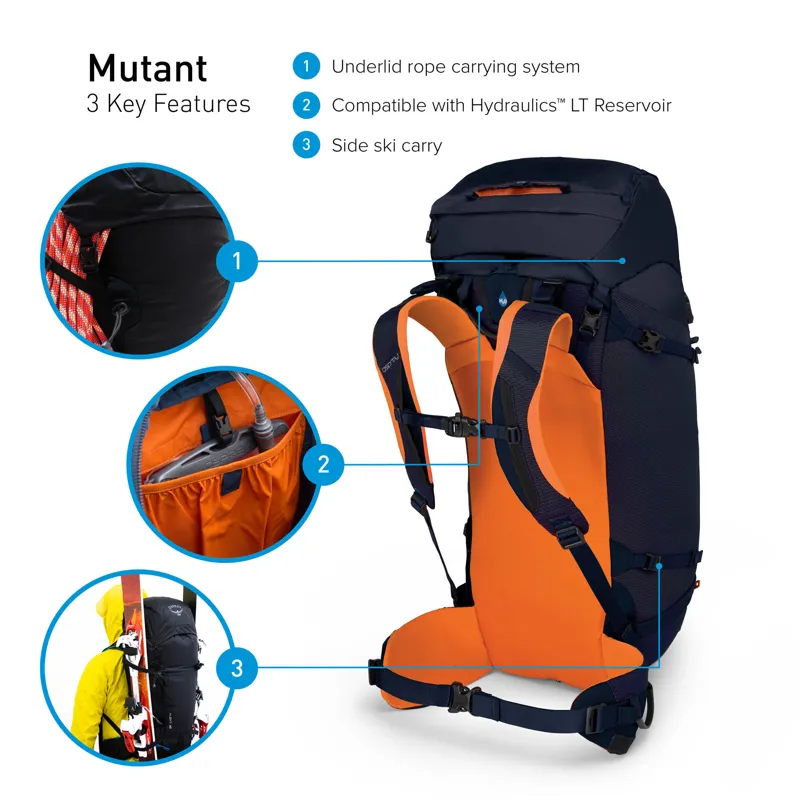 Osprey Mutant 38 Litre Blue-Fire-4
