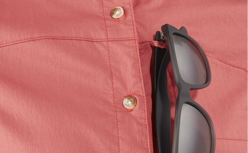 Fjallraven Womens High Coast Stretch Shirt SS Dahlia-6