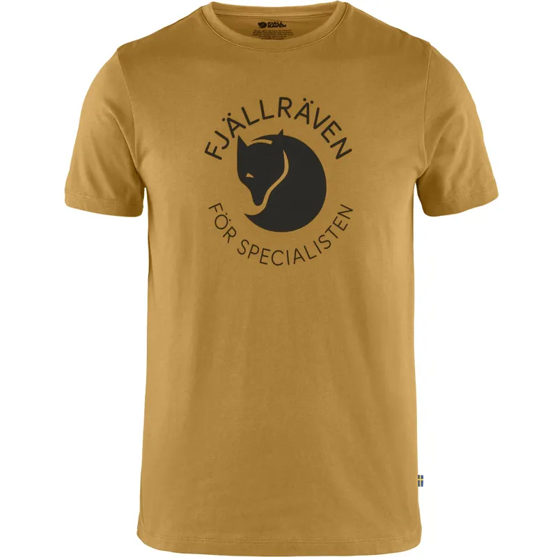 Fjallraven Mens Fjallraven Fox T-Shirt in Acorn