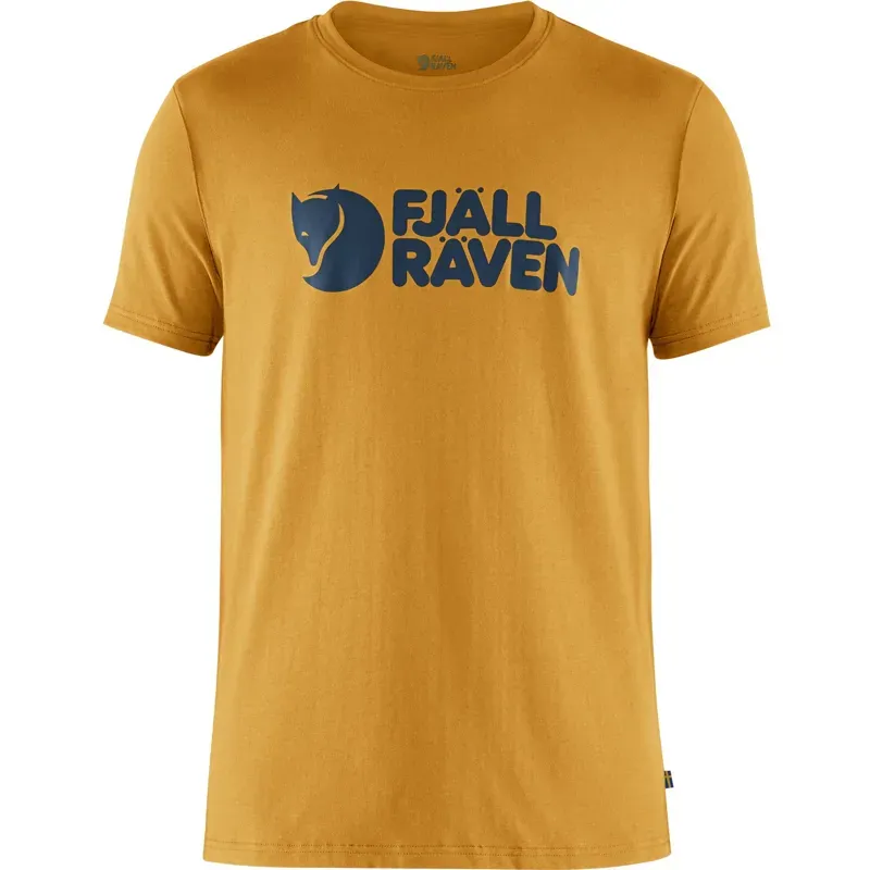 Fjallraven Logo T-Shirt in Ochre