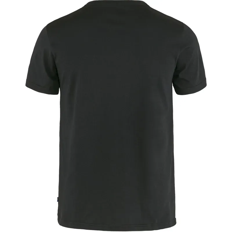 Fjallraven Logo T-Shirt in Black-1
