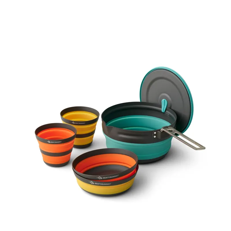 Sea To Summit Frontier Ultralight Collapsible One Pot Cook Set - 2 Person 5 Piece