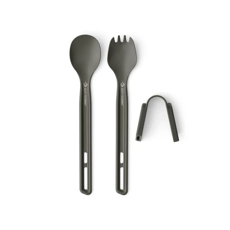 Sea To Summit Frontier Ultralight Cutlery Set - 2 Piece Long Handle Spoon and Spork