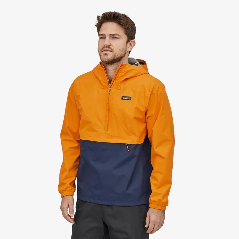 Patagonia Mens Torrentshell 3L Pullover Mango-2