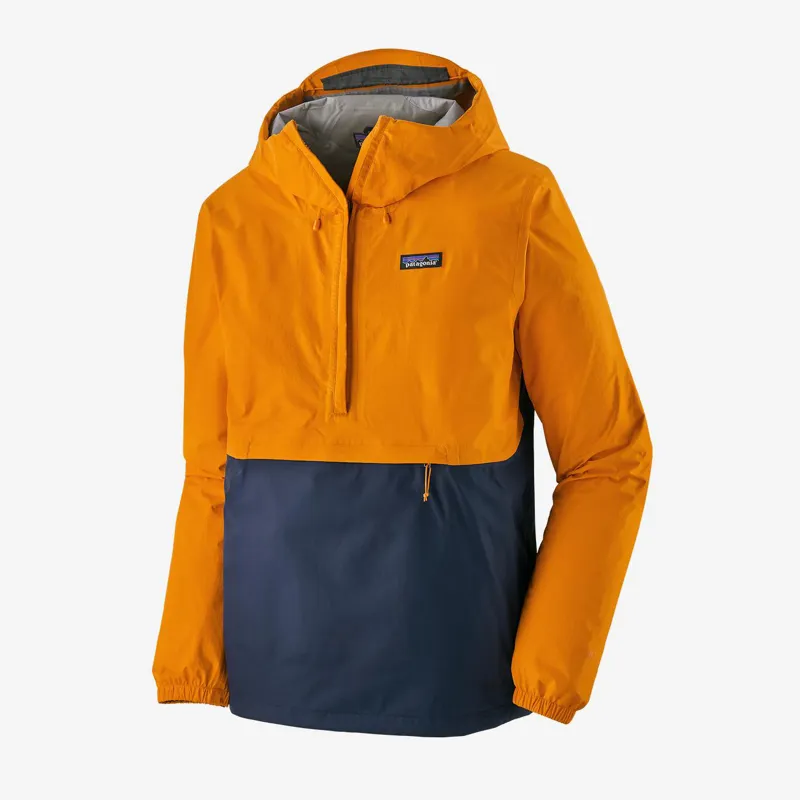 Patagonia Mens Torrentshell 3L Pullover Mango