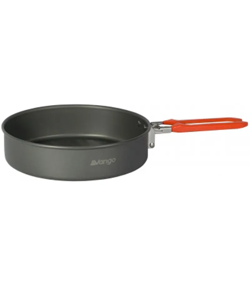Vango Hard Anodised Frying Pan With Folding Handle 19cm