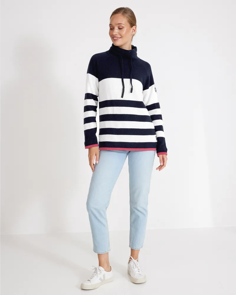 Holebrook Women's Angelika Windproof Navy - Multi Col.