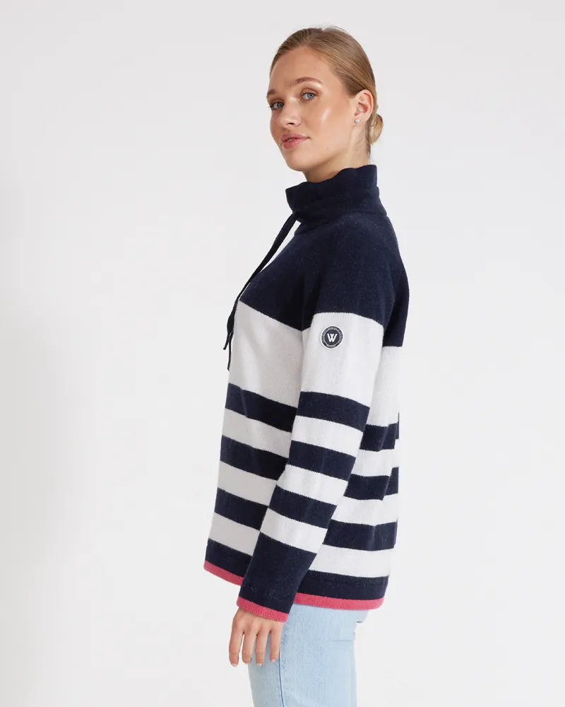 Holebrook Women's Angelika Windproof Navy - Multi Col.-2