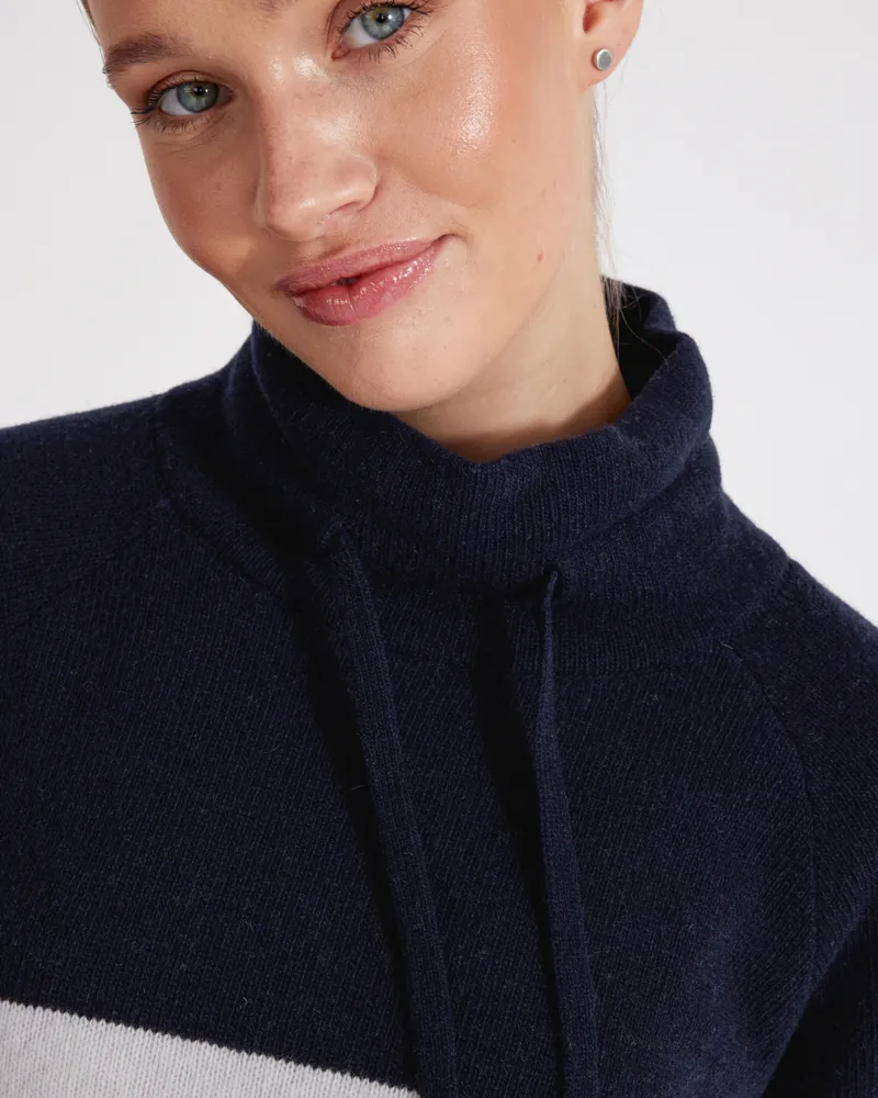 Holebrook Women's Angelika Windproof Navy - Multi Col.-1