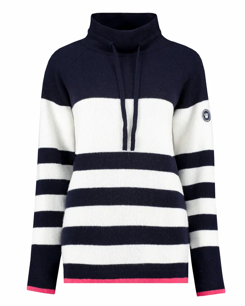 Holebrook Women's Angelika Windproof Navy - Multi Col.-3