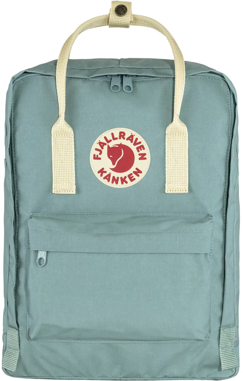 Fjallraven Kanken in Sky Blue/Light Oak-3