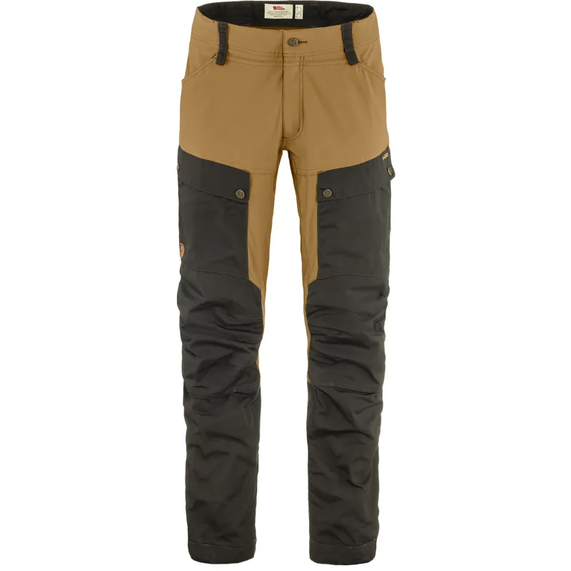 Fjallraven Men's Keb Trousers Dark Grey-Buckwheat Brown