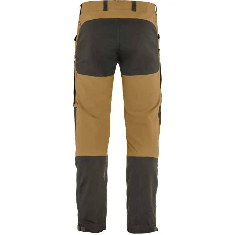 Fjallraven Men's Keb Trousers Dark Grey-Buckwheat Brown-1