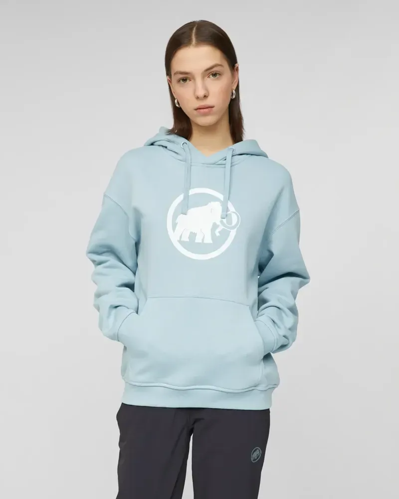 Mammut Women's Base ML Classic Hoody in Nebla-2
