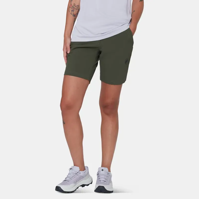 Mammut Women's Hiking V Shorts in Dark Marsh-2