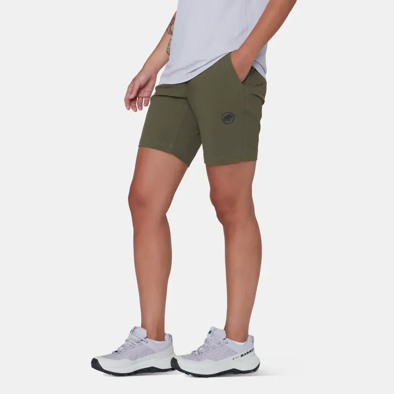 Mammut Women's Hiking V Shorts in Dark Marsh-3
