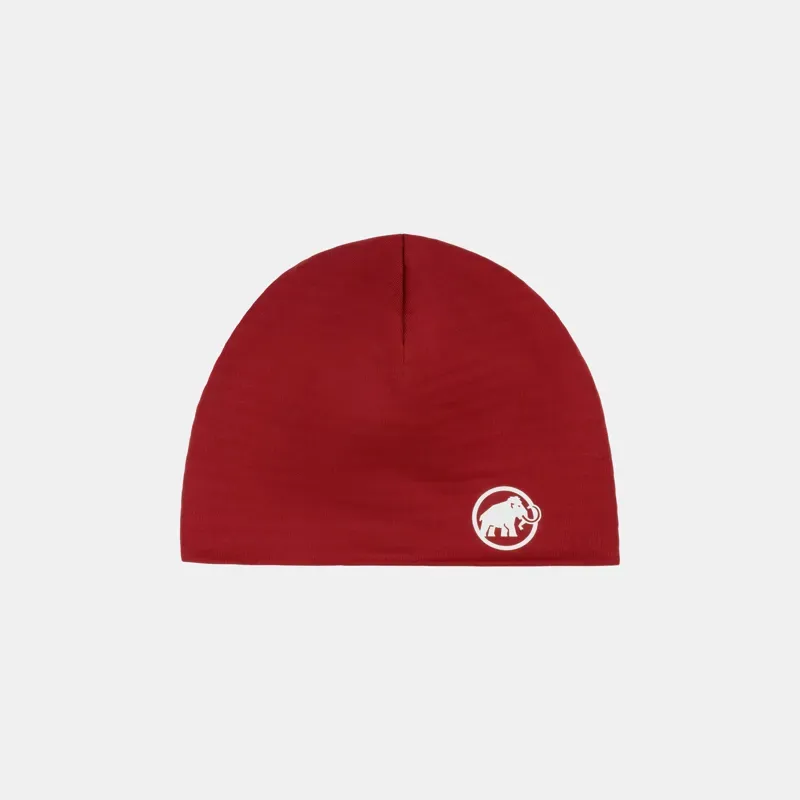 Mammut Taiss Beanie in Dark Mammut Red