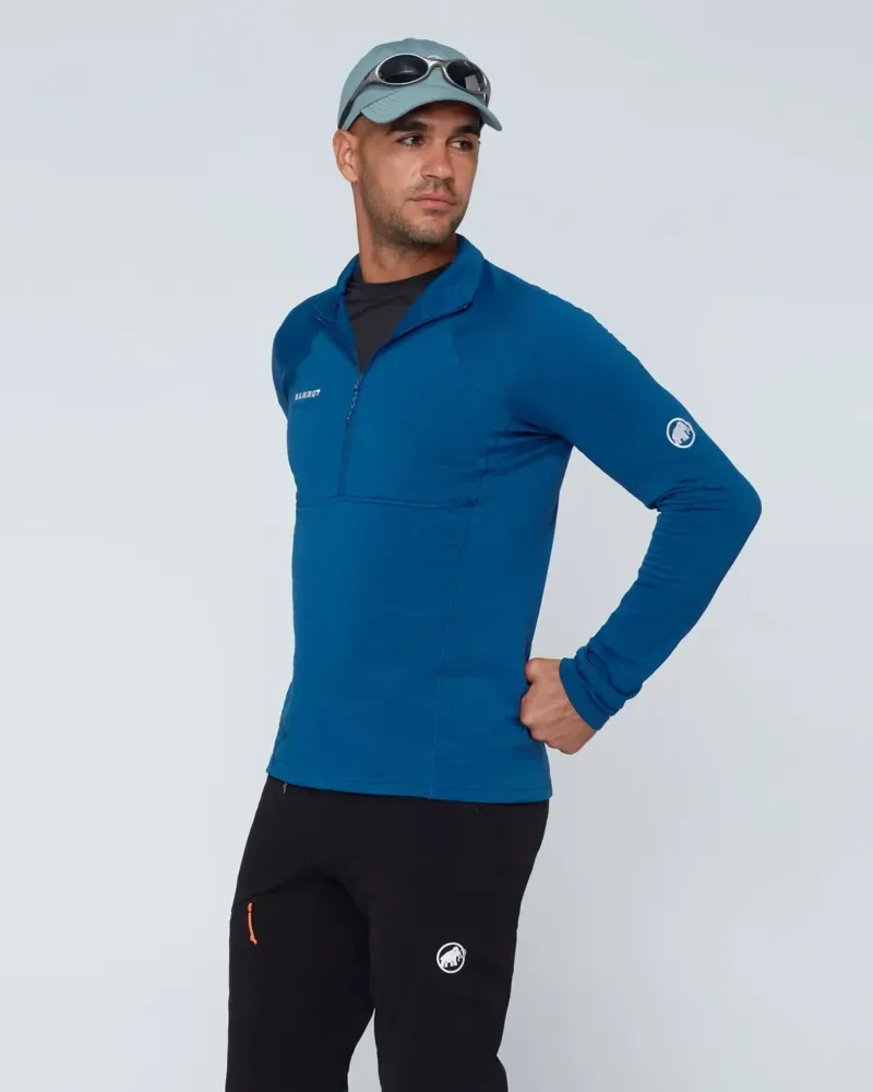 Mammut Taiss ML Half Zip Pullover in Tschiel-3