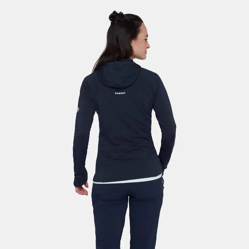Mammut Women's Taiss ML Hooded Jacket in Marine-4