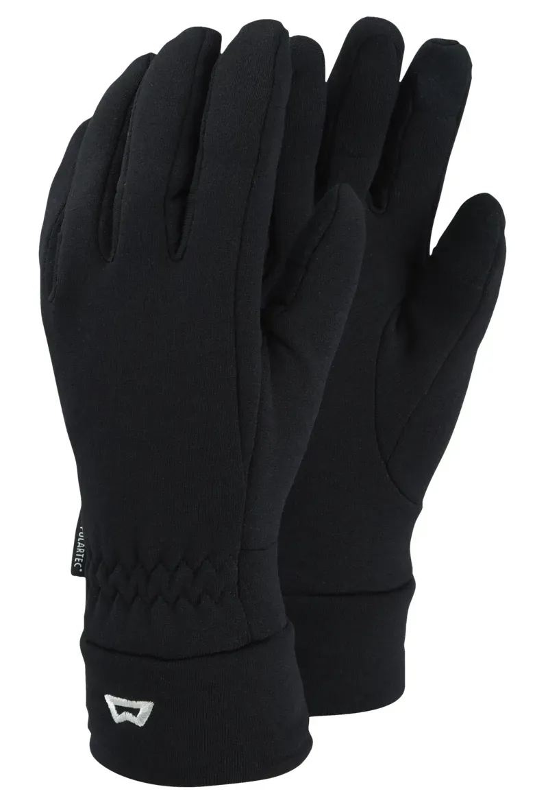 Mountain Equipment Touch Screen Gloves in Black