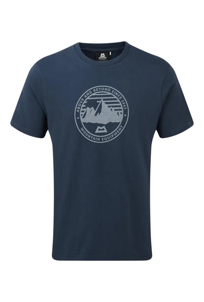 Mountain Equipment Roundel T-Shirt in Denim Blue