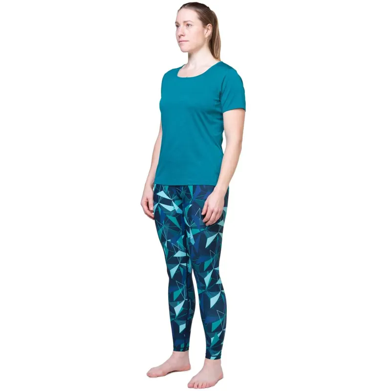 Mountain Equipment Women's Sereno Legging Cosmos/Amethyst Print-2