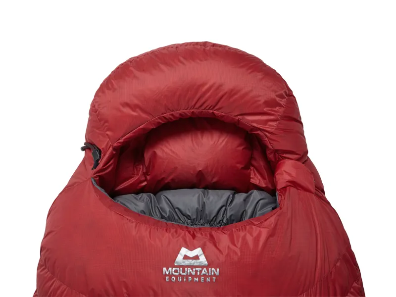 Mountain Equipment Xeros Long Left Zip Sleeping Bag in Crimson-4