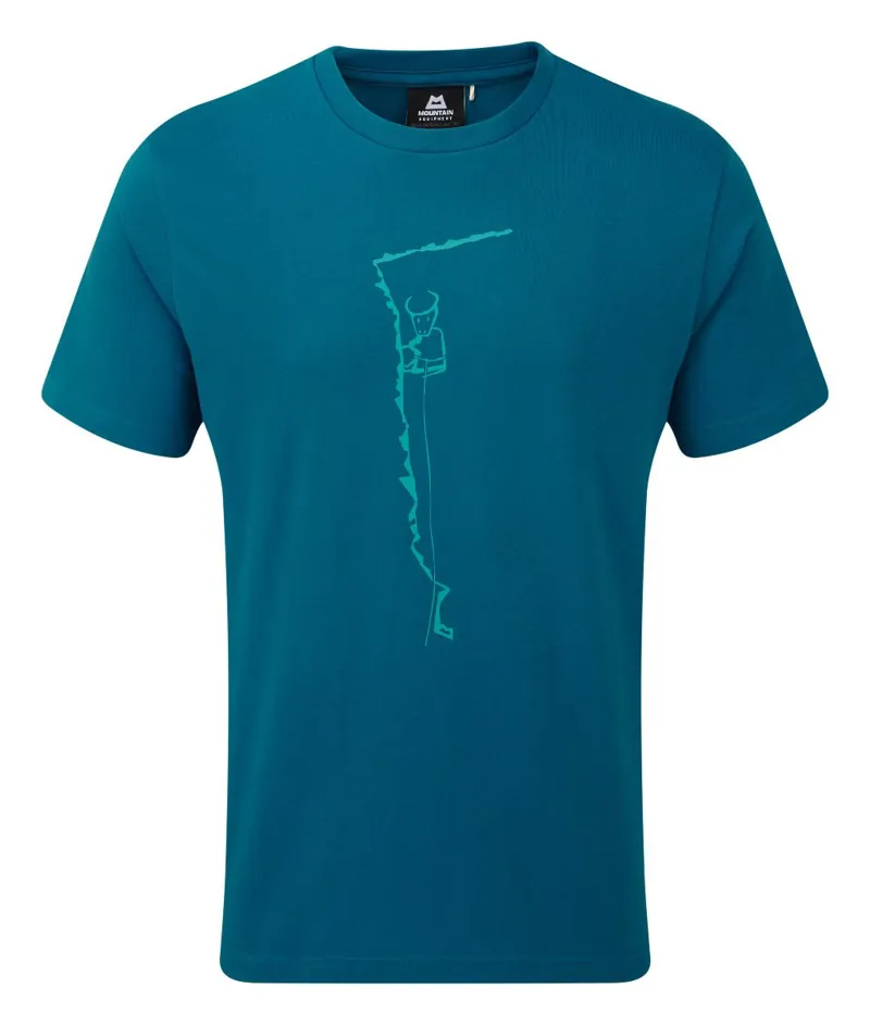 Mountain Equipment Yorik Mens Tee Ink Blue