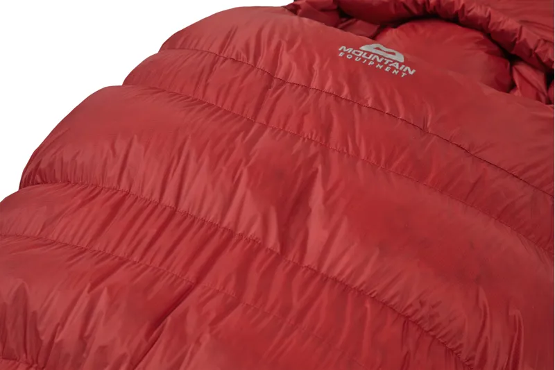 Mountain Equipment Xeros Long Left Zip Sleeping Bag in Crimson-1
