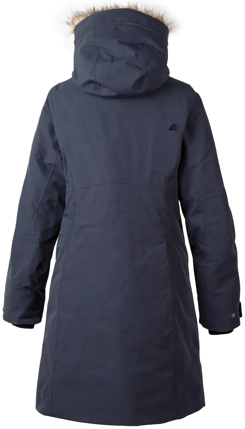 Didriksons Womens Mea Parka Dark Night Blue-1