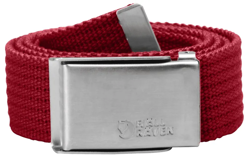 Fjallraven Merano Canvas Belt Deep Red