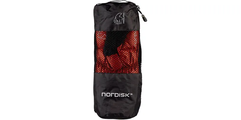 Nordisk Mos Down Shoe Red Orange-1