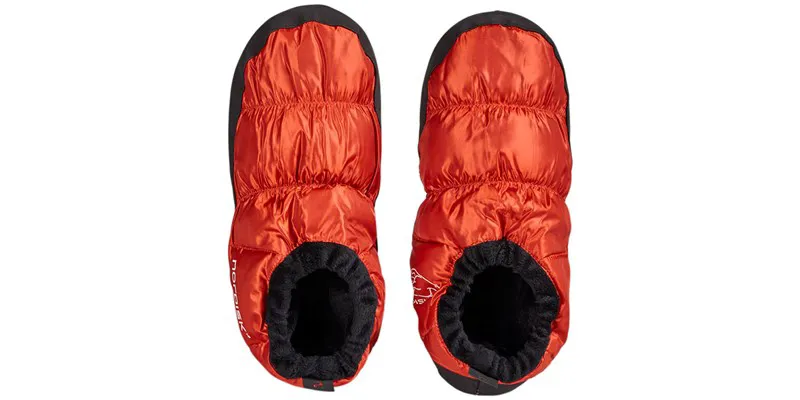 Nordisk Mos Down Shoe Red Orange
