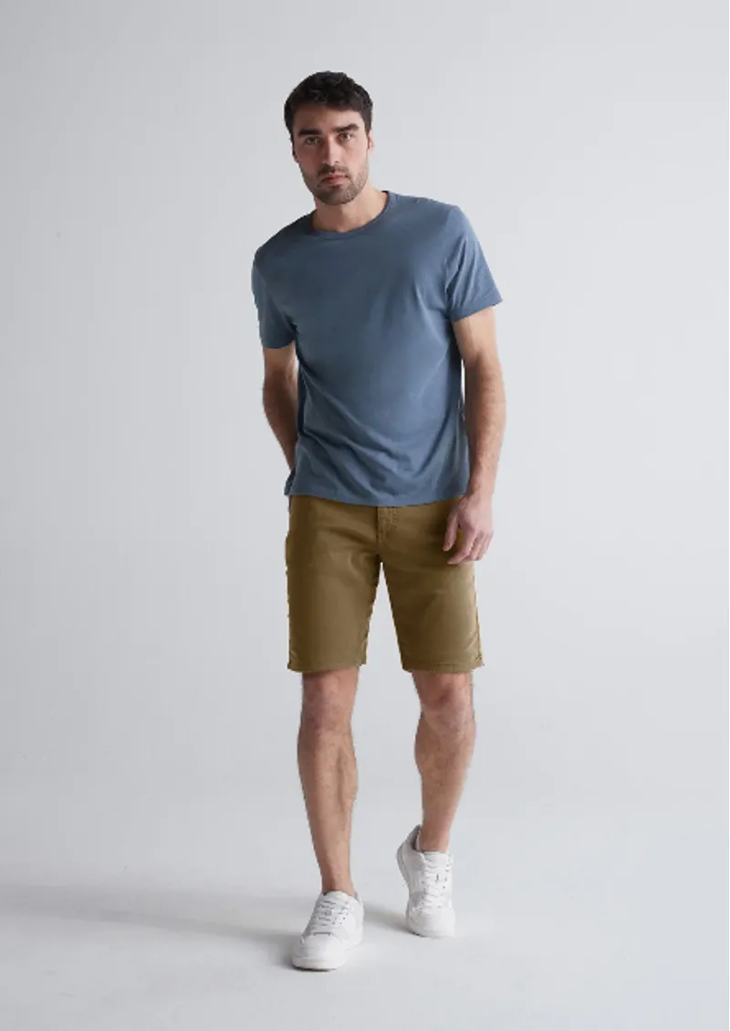 Duer Men's No Sweat Short Slim - Tobacco