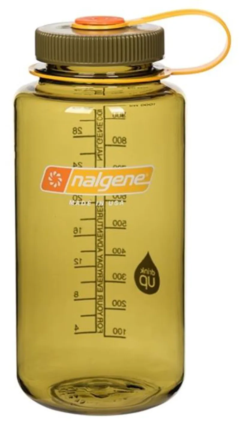 Nalgene Wide Mouth 1L Water Bottle Olive