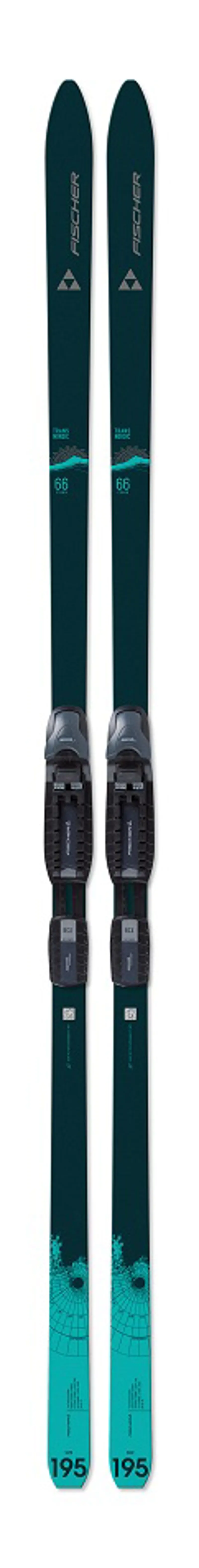 Fischer Transnordic 66 Crown Xtralite Nordic Ski Blue
