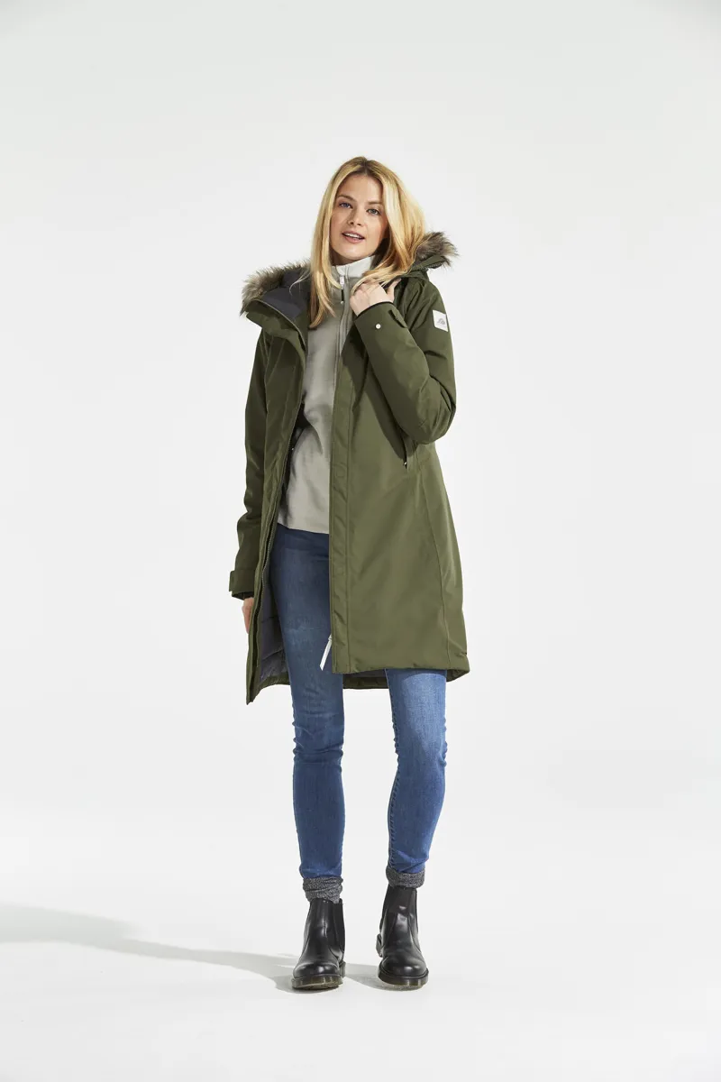 Didriksons Nadine Womens Parka Peat