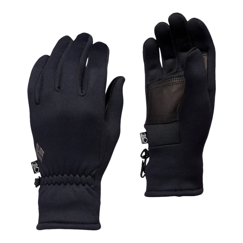 Black Diamond Heavyweight Screentap Gloves in Black