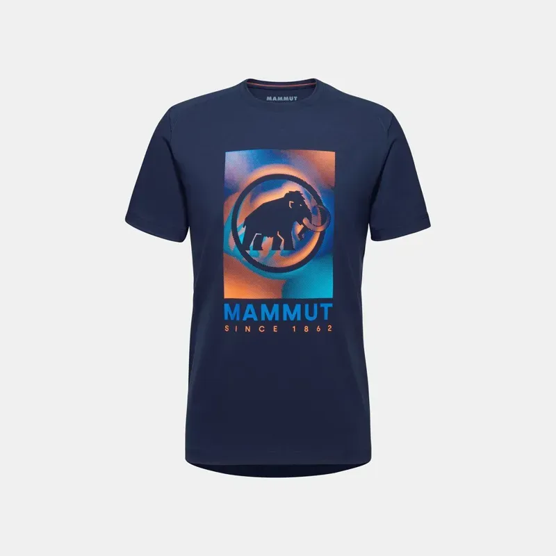 Mammut Trovat Brand T-Shirt in Marine