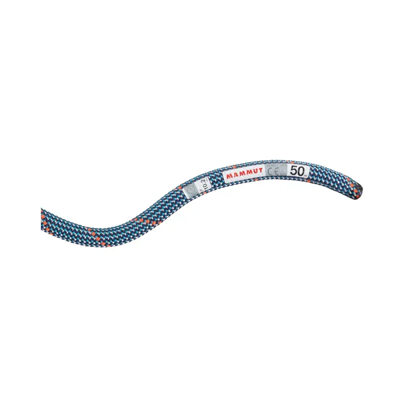 Mammut 10.2 Crag 60m Classic Rope in Marine-White-1
