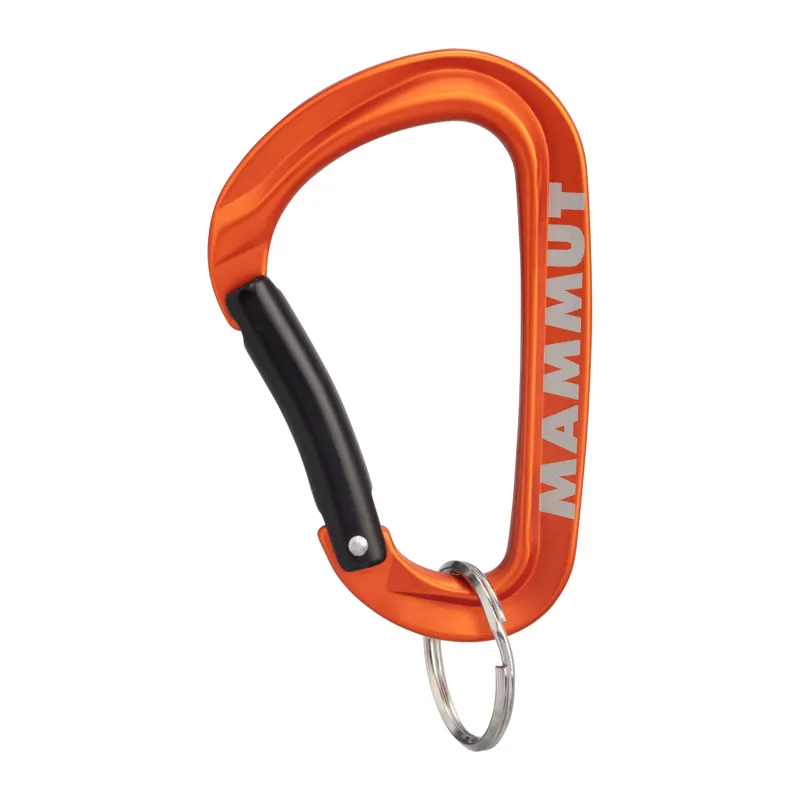 Mammut Mini Workhorse Keylock L Carabiner in Orange
