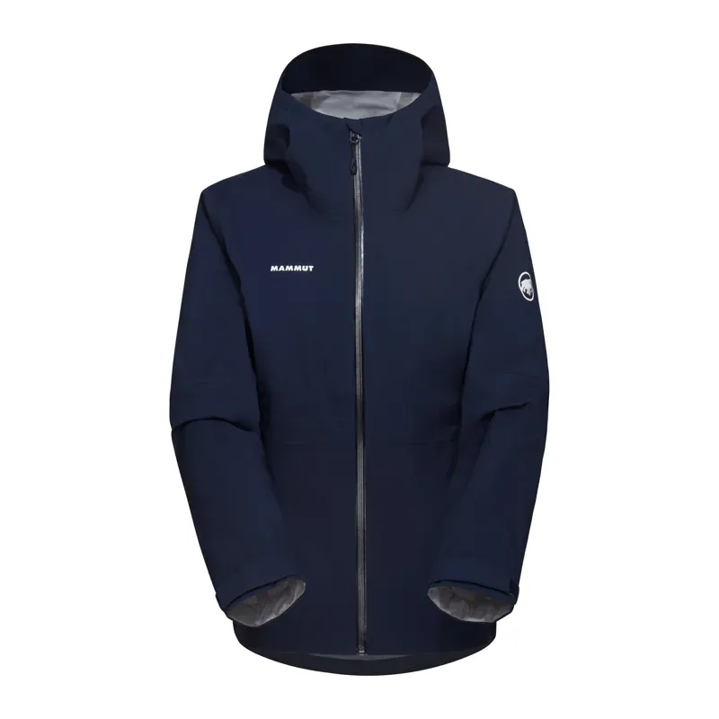 Mammut Women's Linard Guide HS Hooded Jacket in Marine