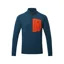 Mountain Equipment Lumiko Zip Light Fleece in Majolica/Cardinal