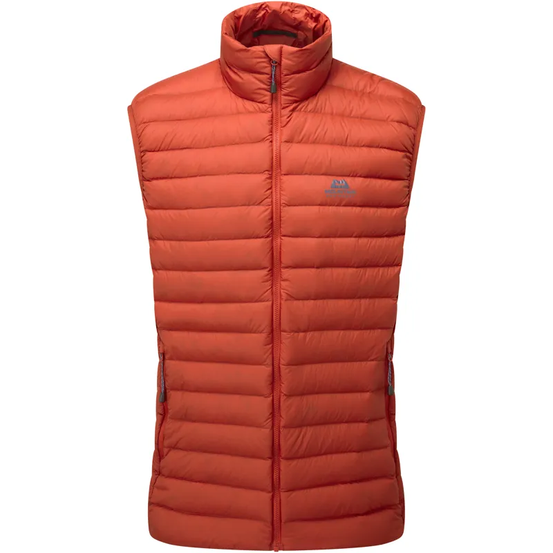 Mountain Equipment Earthrise Mens Vest in Red Rock
