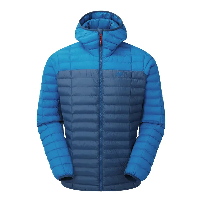 Mountain Equipment Particle Mens Hooded Jacket in Majolica/Mykos