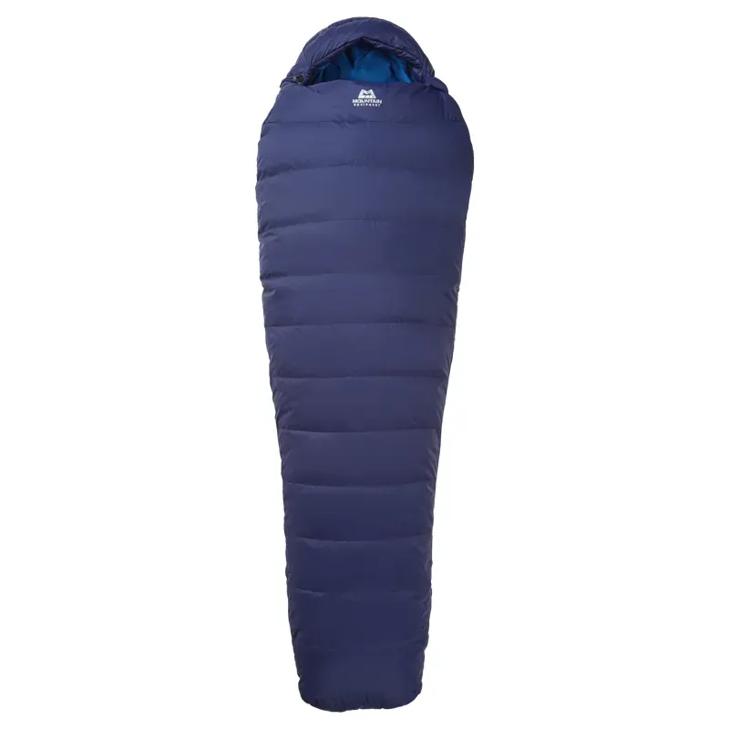 Mountain Equipment Olympus 450 Long Sleeping Bag in Medieval Blue