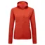 Mountain Equipment Arrow Hooded Womens Jacket in Red Rock
