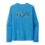 Patagonia Capilene Cool Daily LS Graphic Shirt in Unity Fitz: Vessel Blue X-Dye