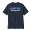 Patagonia P-6 Logo Responsibili-Tee in New Navy